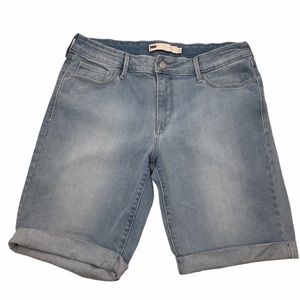 Levi's Bermuda Shorts Size 12 White Tag EUC